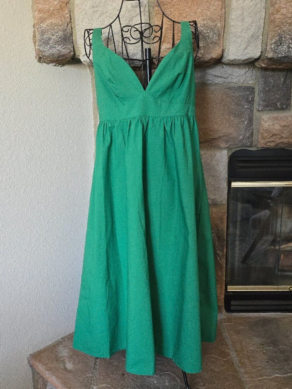 Banana Republic Poplin Midi Dress